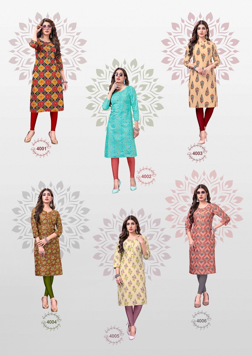 Radhika Lifestyle Traditional vol 4 Kurtis Below 300 Catalog collection 8