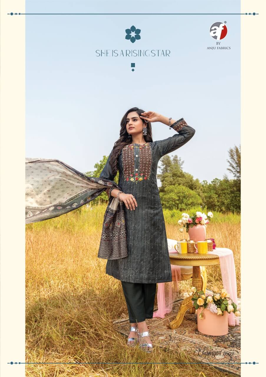 Af Instagirl vol 3 Embroidery Salwar Kameez Catalog collection 9