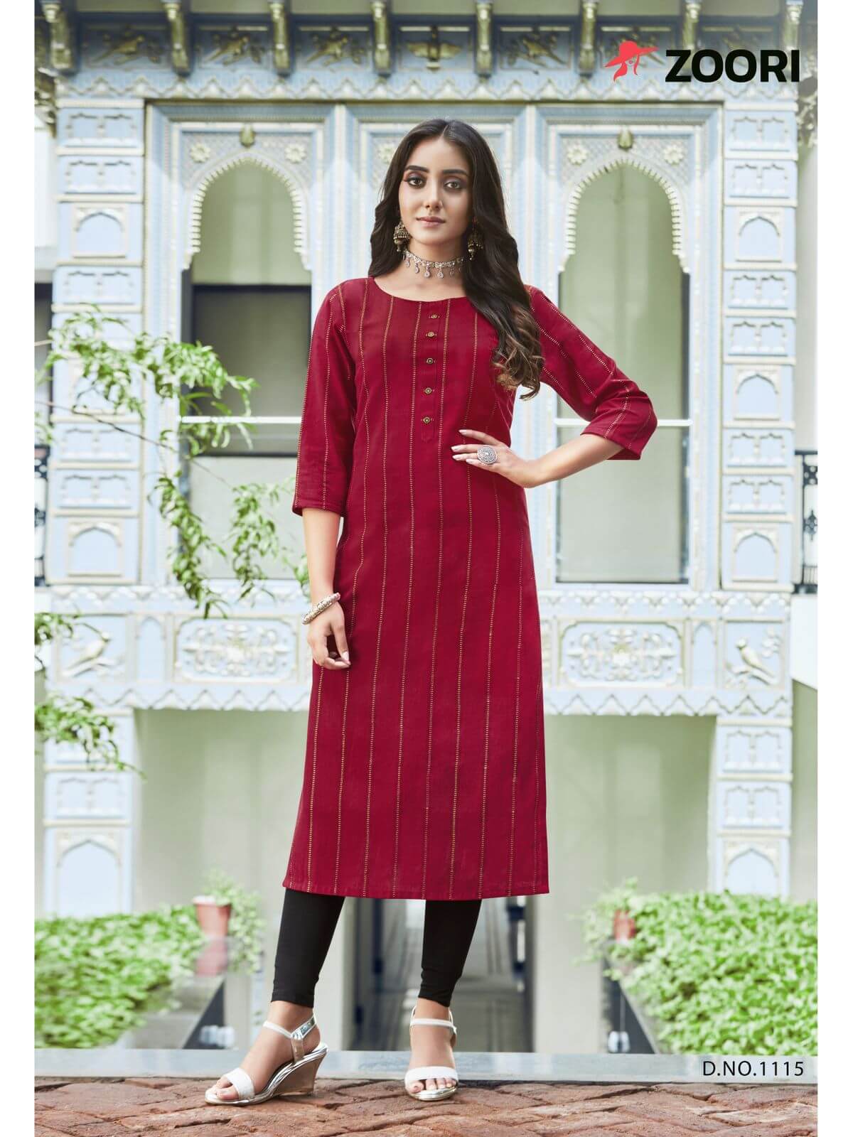 Zoori Akshara vol 19 Office Wear Kurtis Catalog collection 3