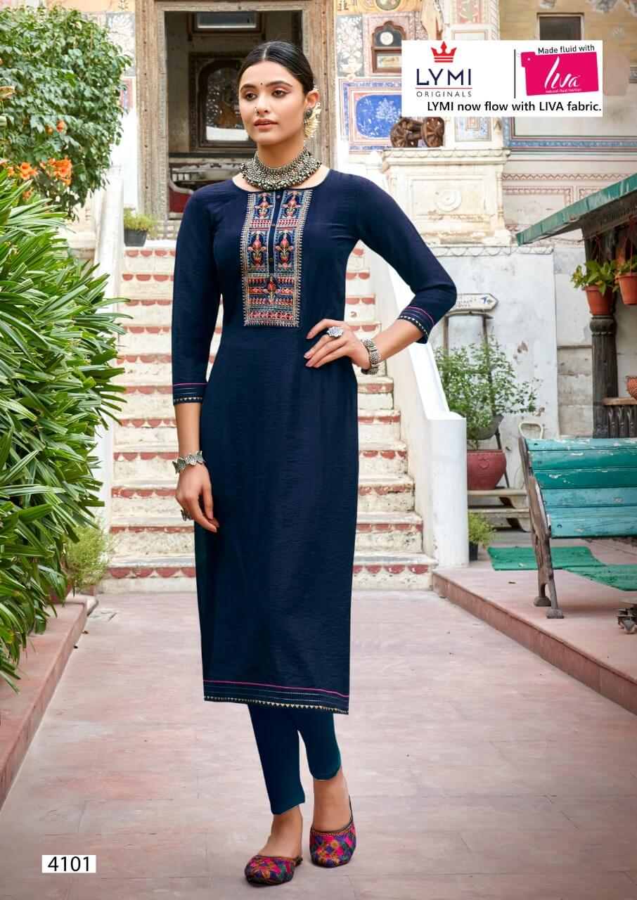 Rangoon Aaina vol 4 Embroidery Kurti Catalog collection 5