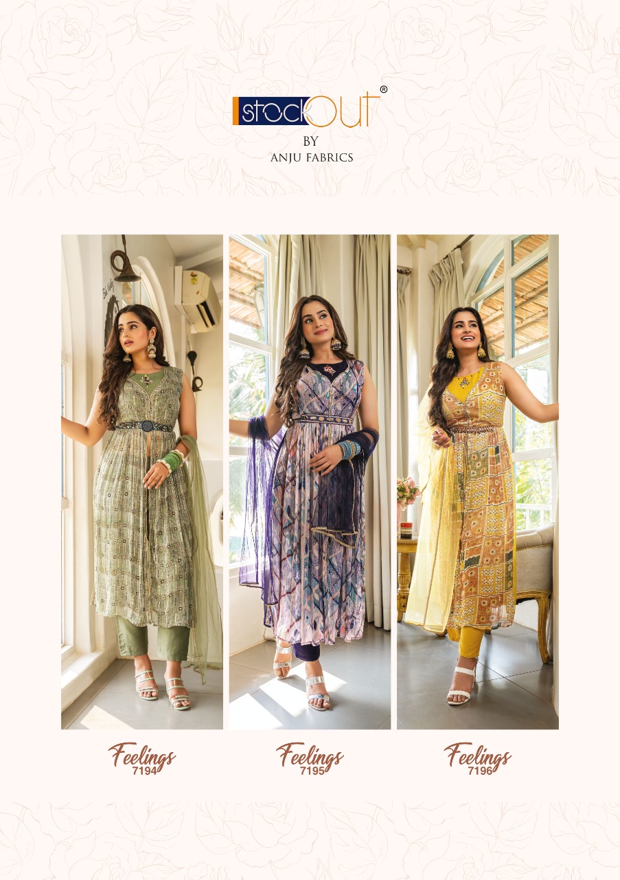 Af Feelings Salwar Kameez Catalog collection 9