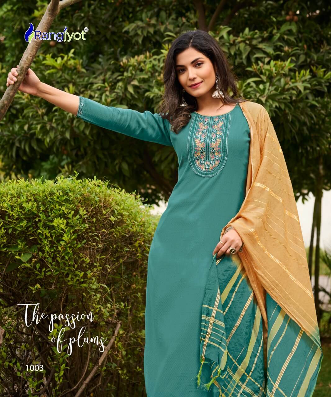 Rangjyot Veena vol 1 Salwar Kameez Catalog collection 7