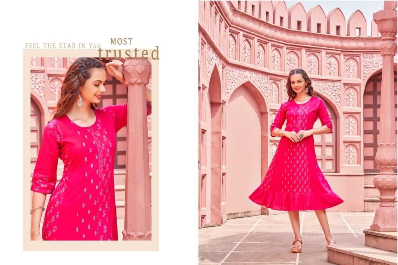 Kinti Spectrum vol 4 Anarkali Kurti Catalog collection 3