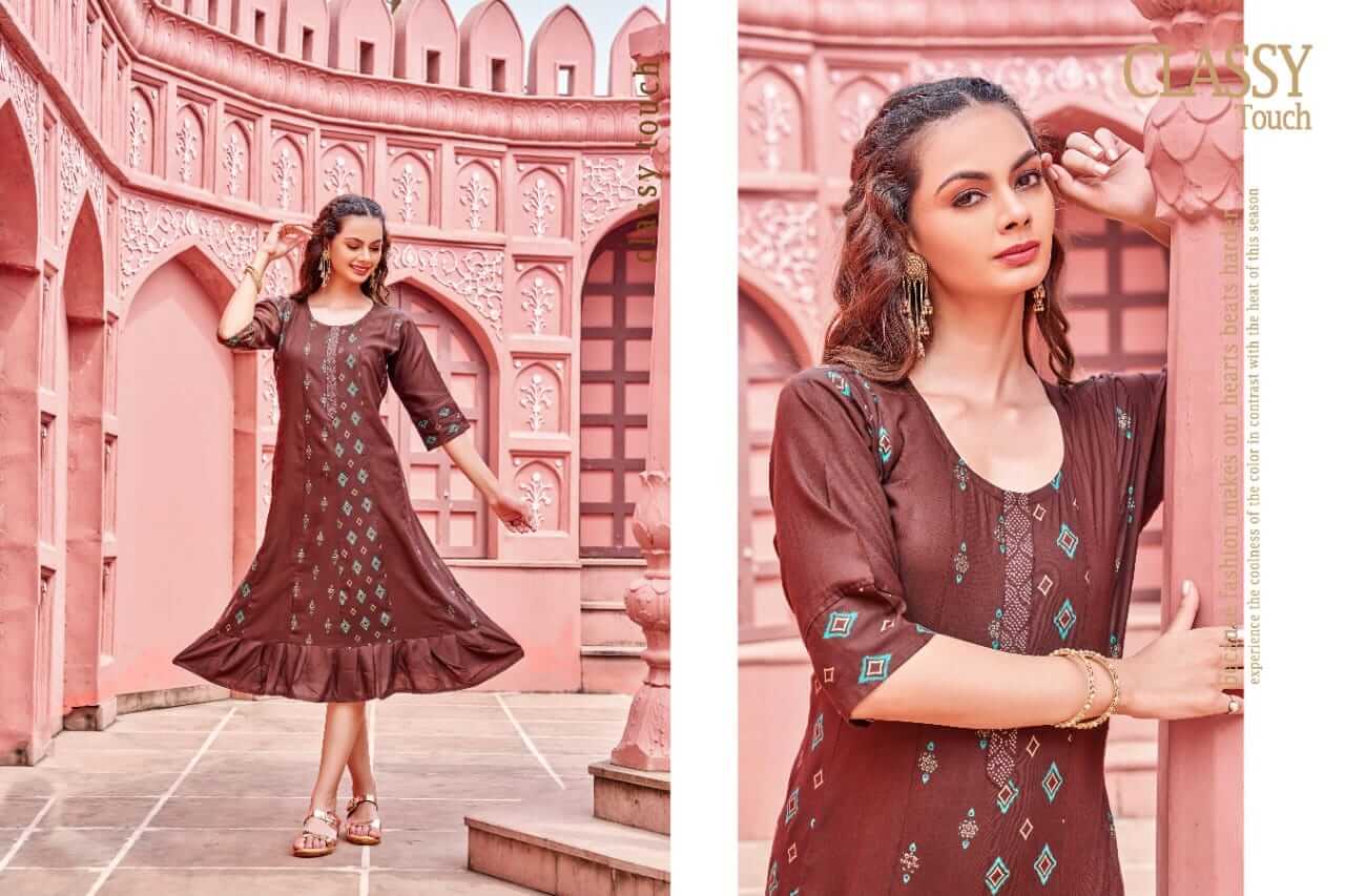 Kinti Spectrum vol 4 Anarkali Kurti Catalog collection 4