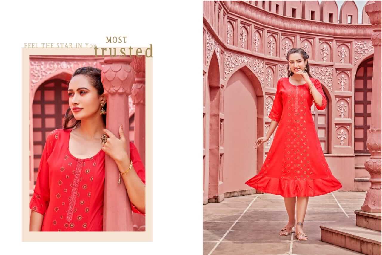 Kinti Spectrum vol 4 Anarkali Kurti Catalog collection 5