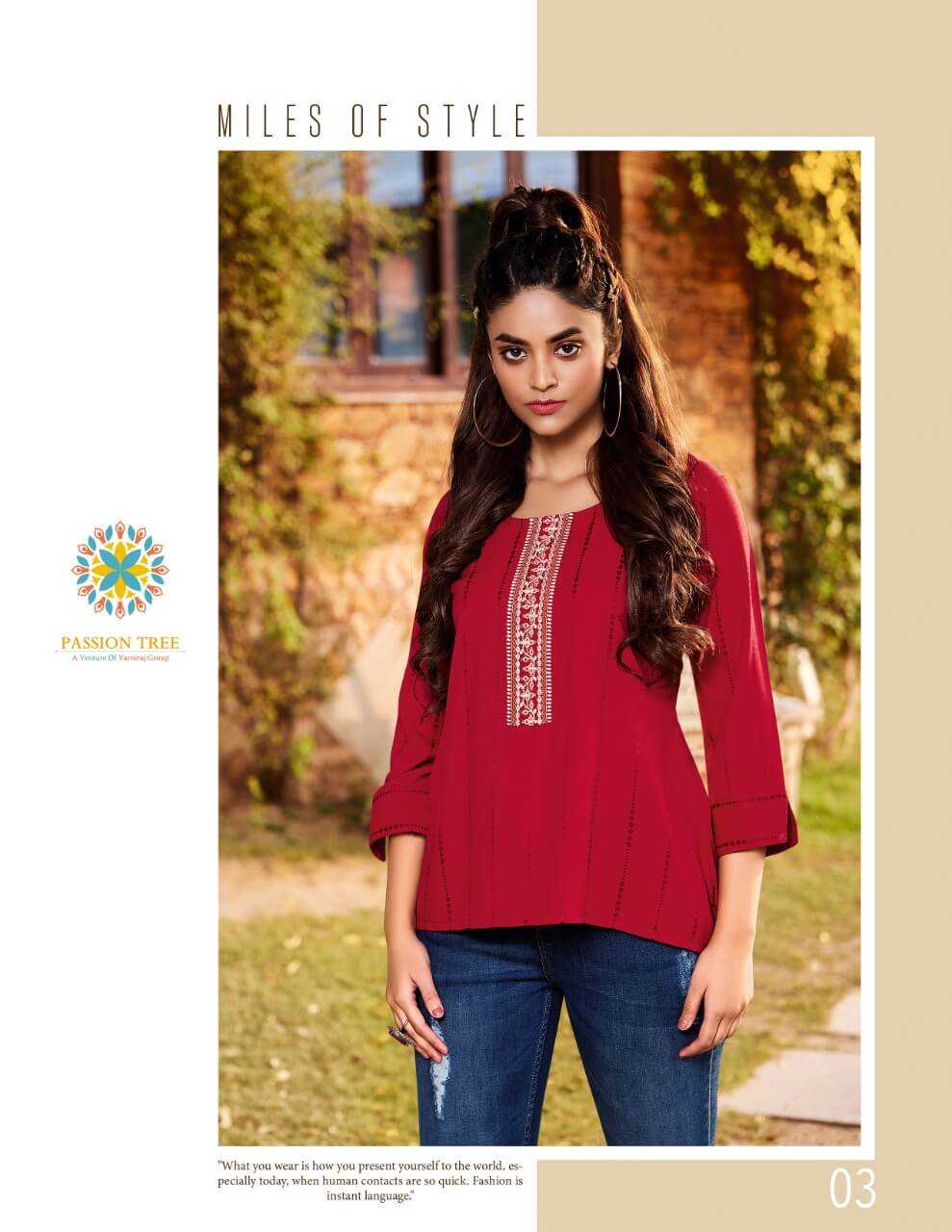 Passion Tree Flair Fashion vol 1 Western Wear Catalog collection 7