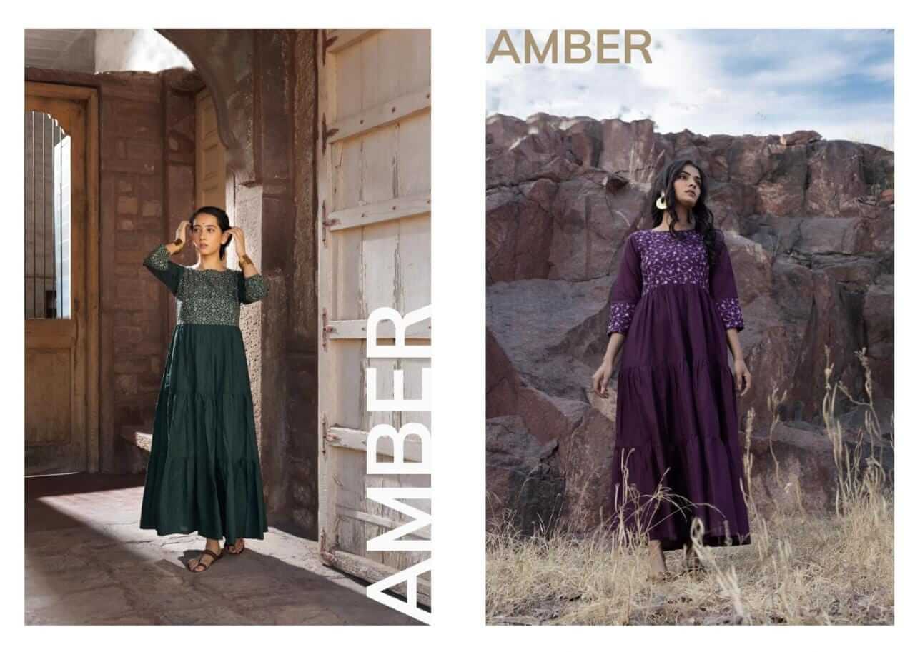 100Miles Amber Readymade Dress Catalog collection 1