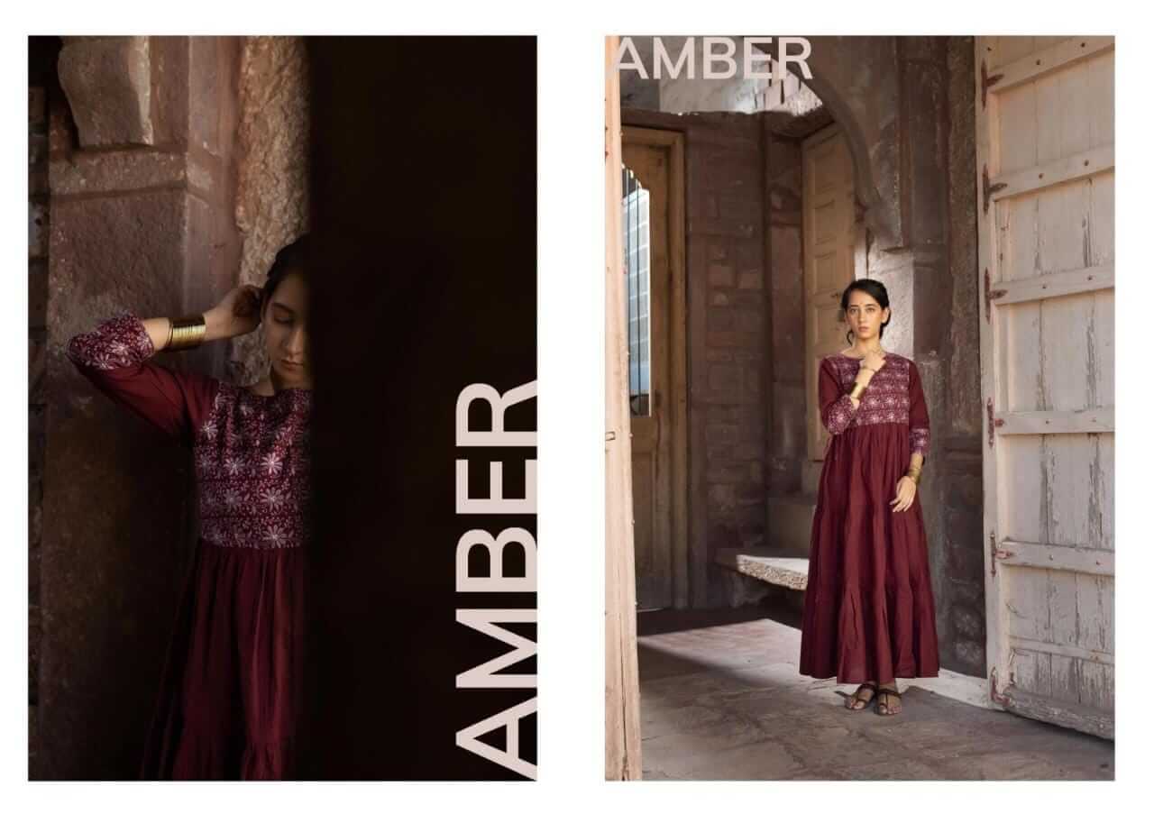 100Miles Amber Readymade Dress Catalog collection 2