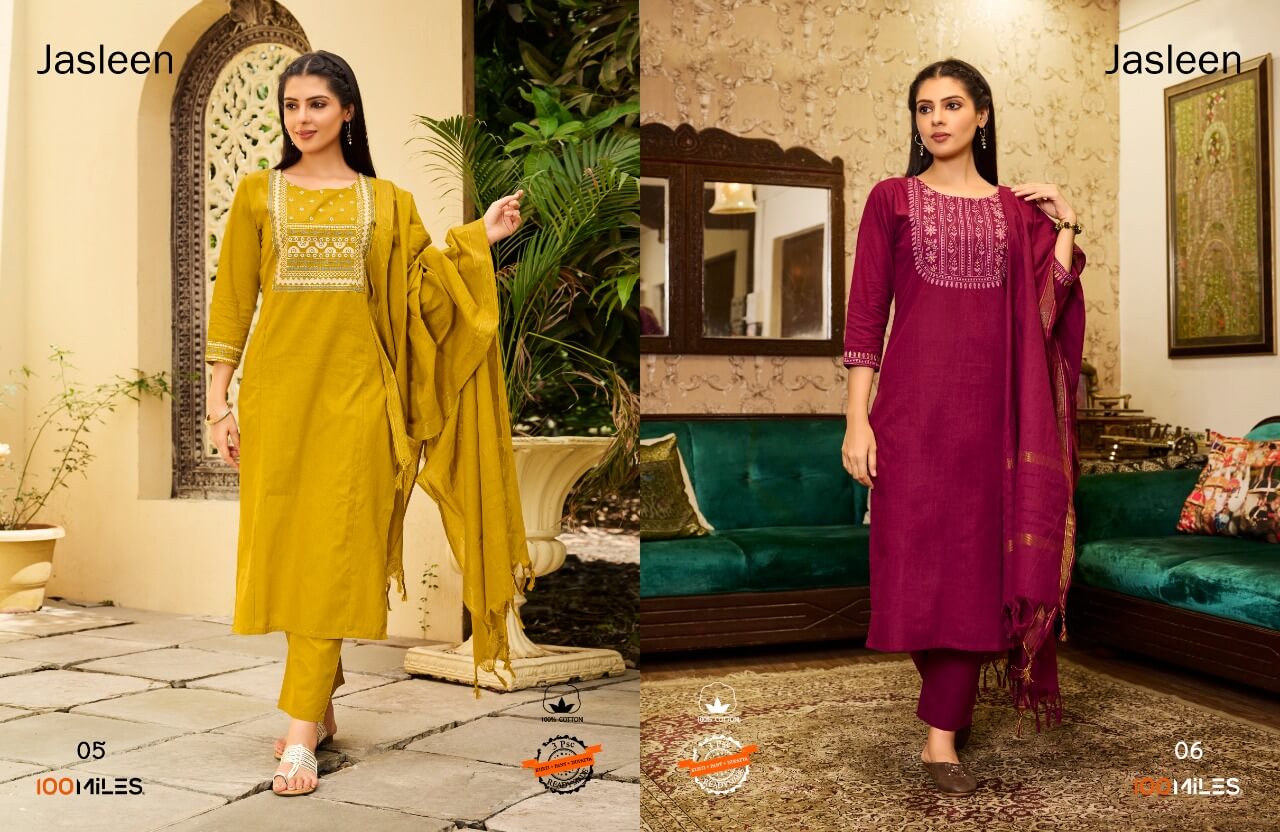 100Miles Jasleen Readymade Dress Catalog collection 4