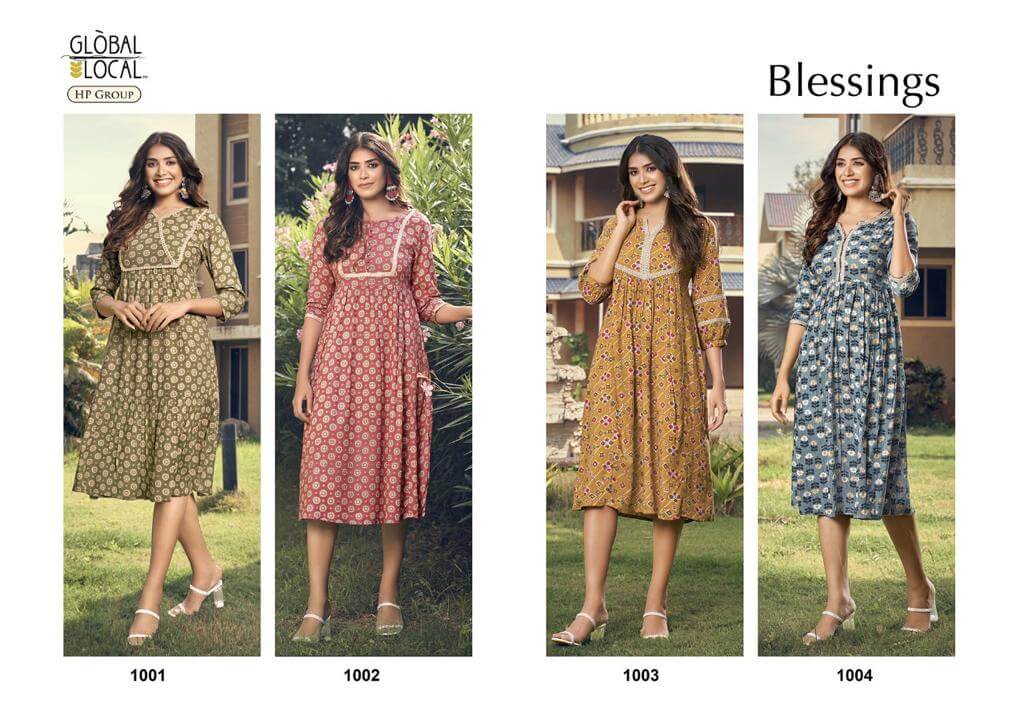 Global Local Blessings One Piece Dress Catalog collection 3