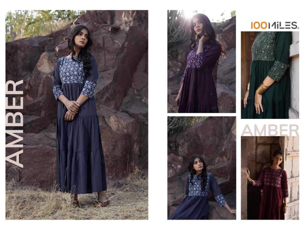100Miles Amber Readymade Dress Catalog collection 3