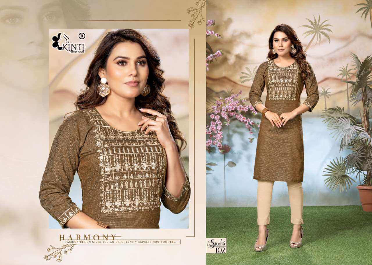 Kinti Studio vol 1 Kurtis below 300 Catalog collection 2