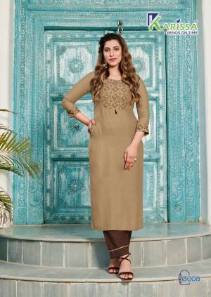 Karissa Rehana vol 3 Rayon Kurti Catalog collection 2