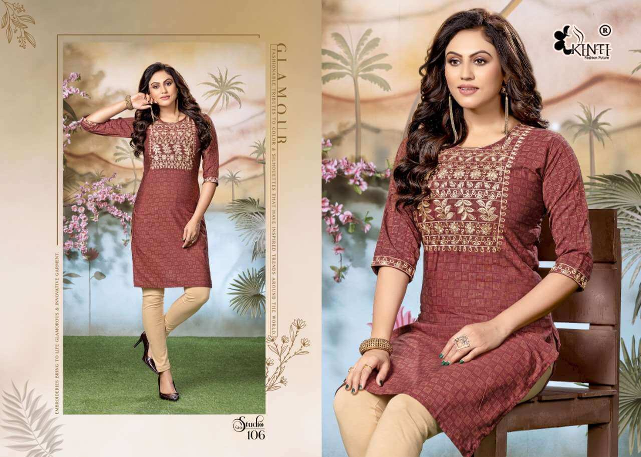 Kinti Studio vol 1 Kurtis below 300 Catalog collection 6