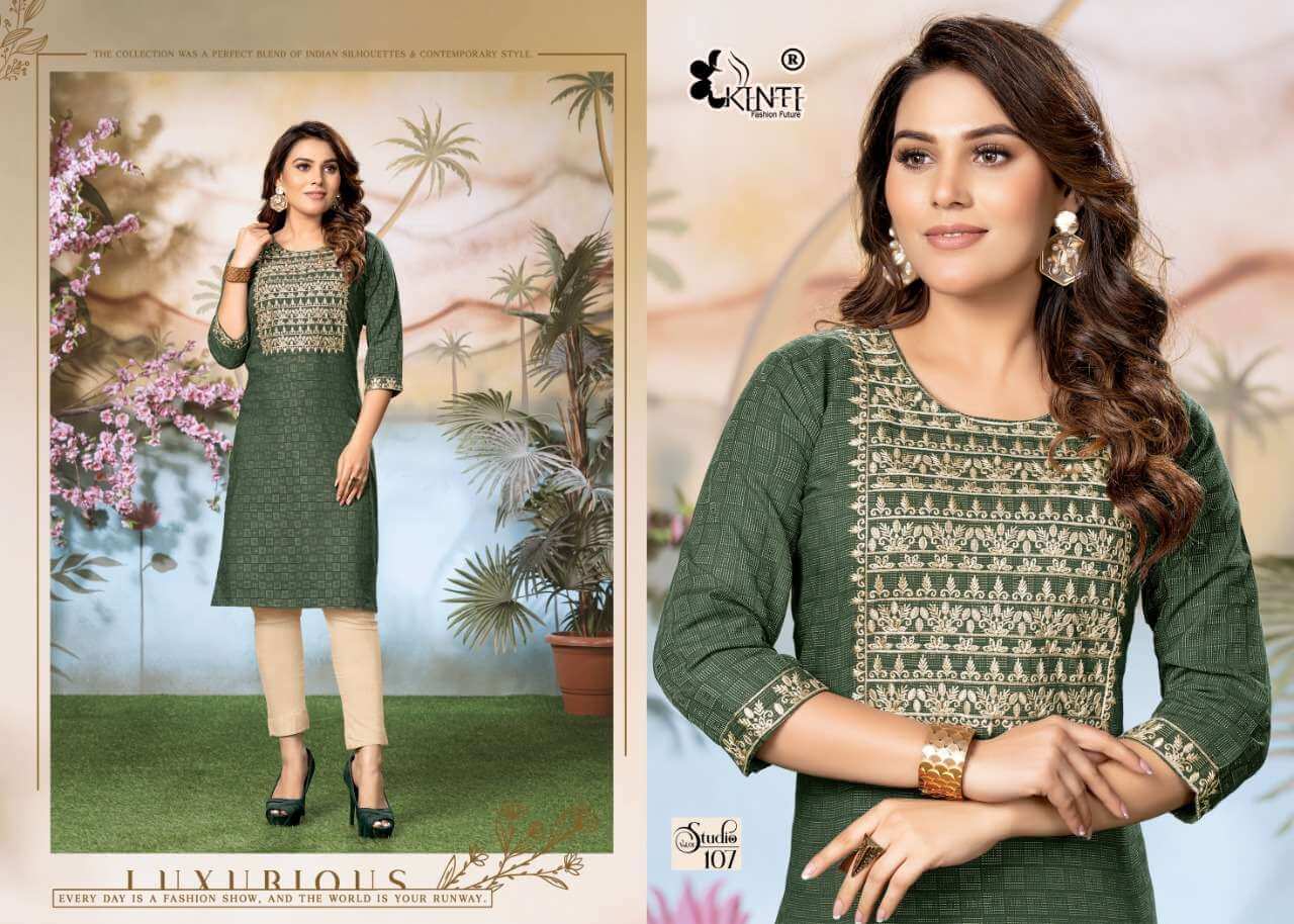 Kinti Studio vol 1 Kurtis below 300 Catalog collection 3