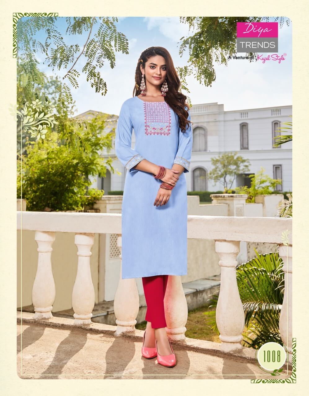 Diya Trends Fashion Bird vol 1 Rayon Kurti Catalog collection 2