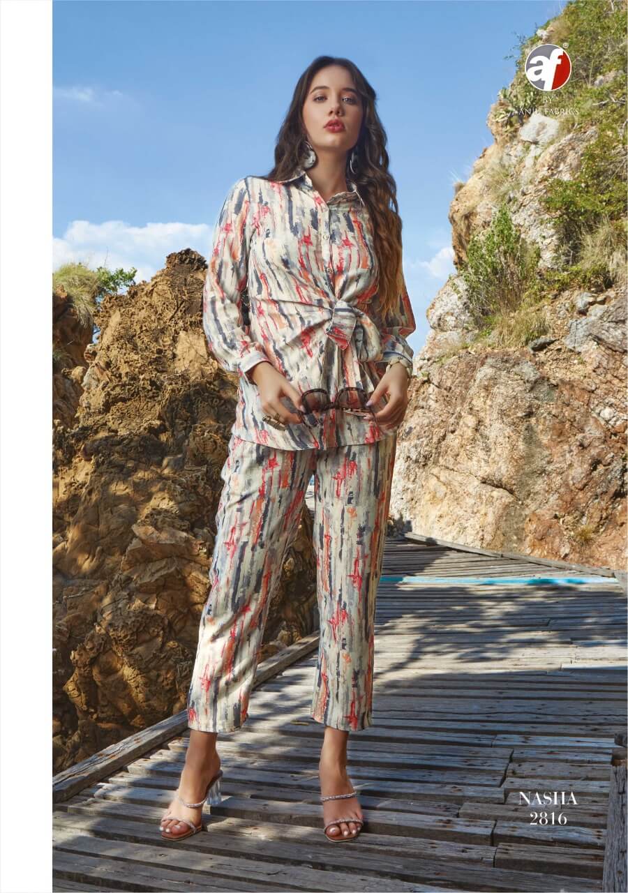 Anju Fabrics Nasha Western Wear Catalog collection 12