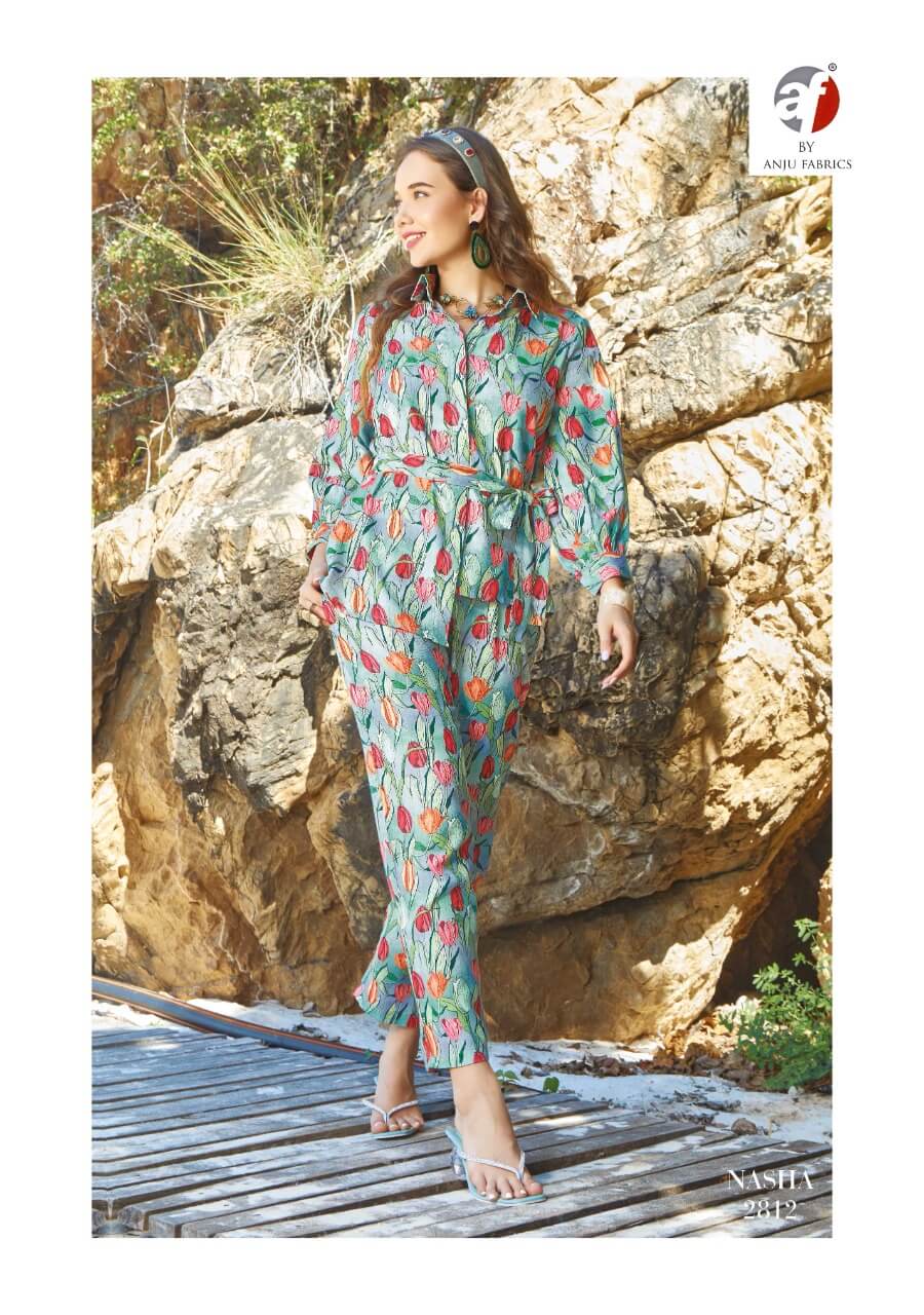 Anju Fabrics Nasha Western Wear Catalog collection 8