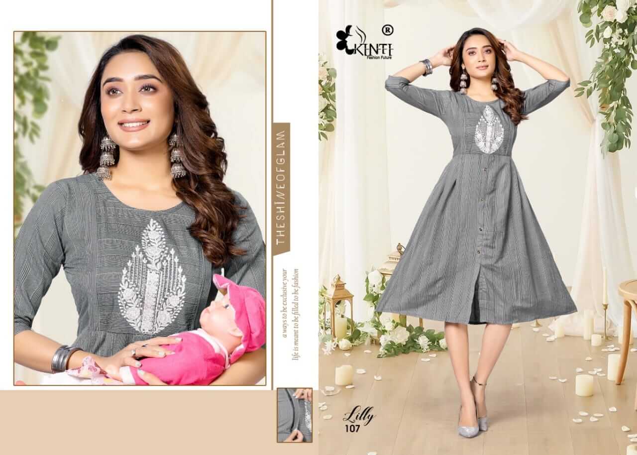 Kinti Lilly Cotton Kurtis Catalog collection 8