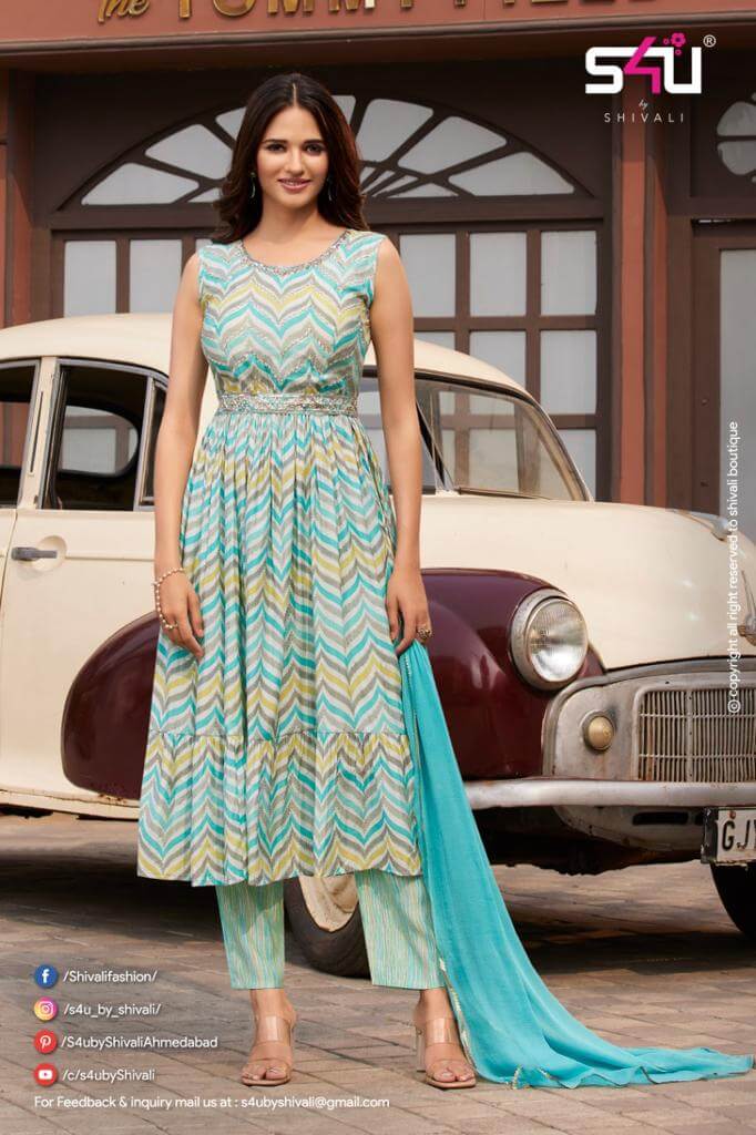 S4u Shyra Salwar Kameez Catalog collection 1