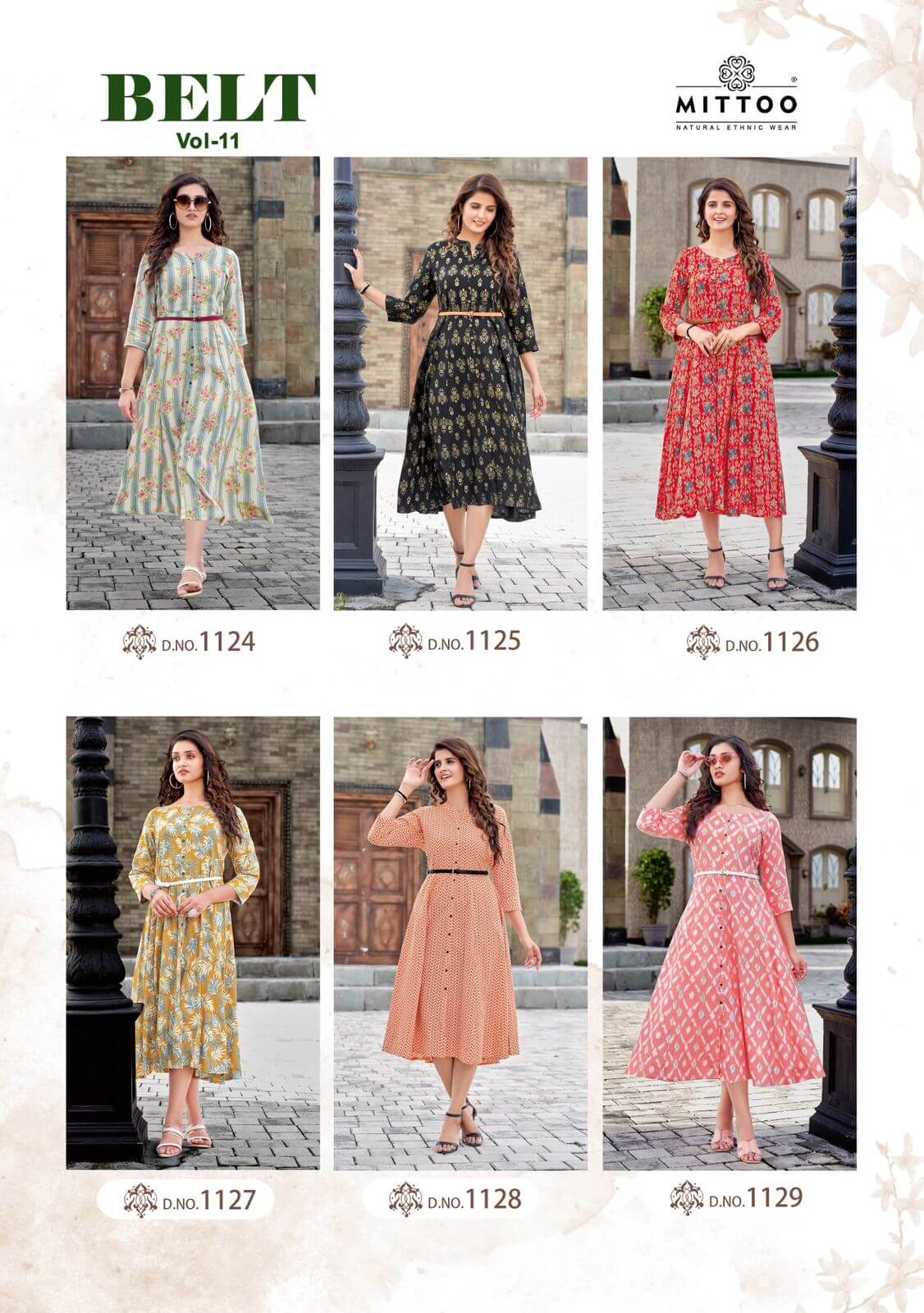 Mittoo Belt vol 11 Rayon Kurti Catalog collection 4