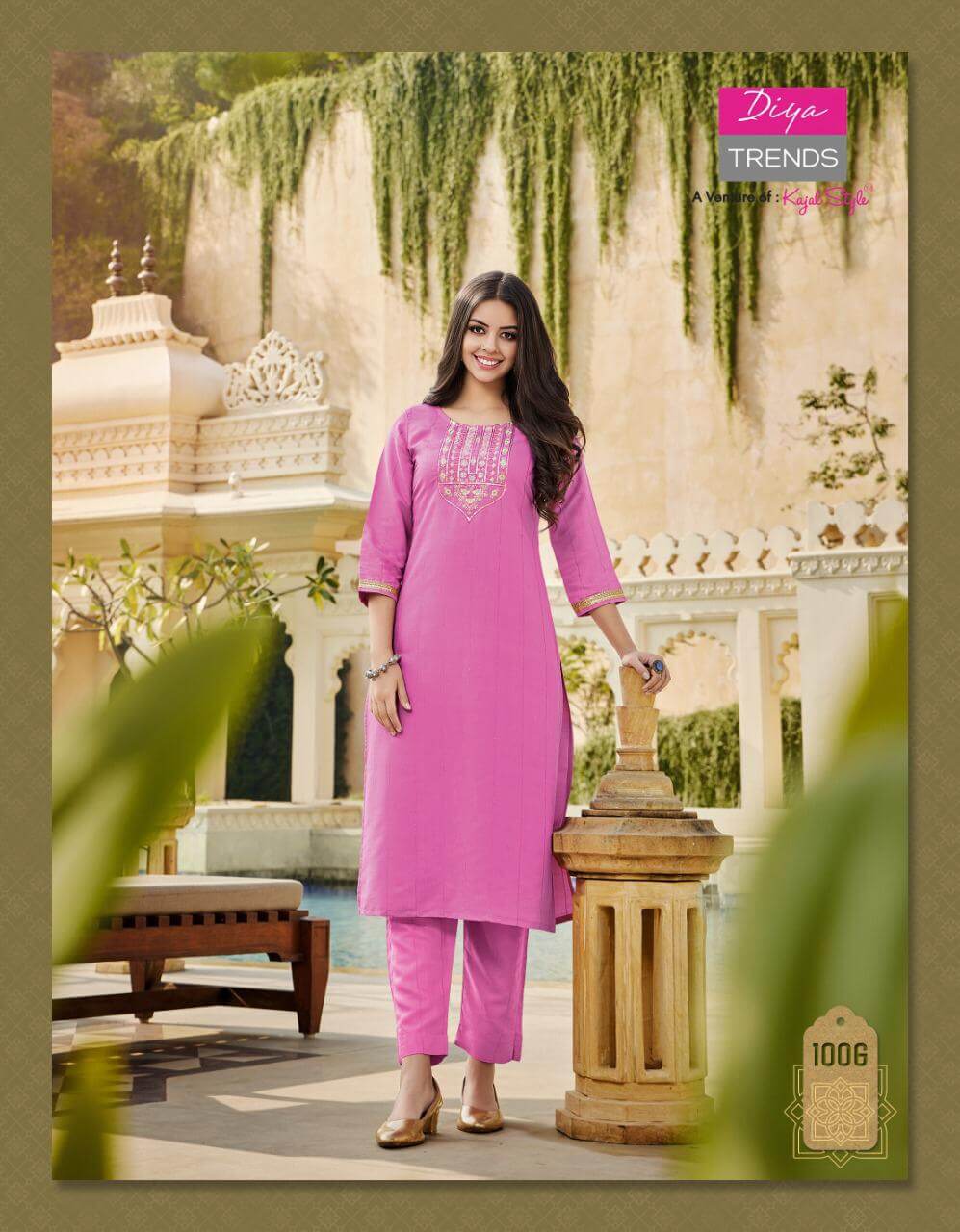 Diya Trends Mintra vol 1 Plus Size Kurtis Catalog collection 4