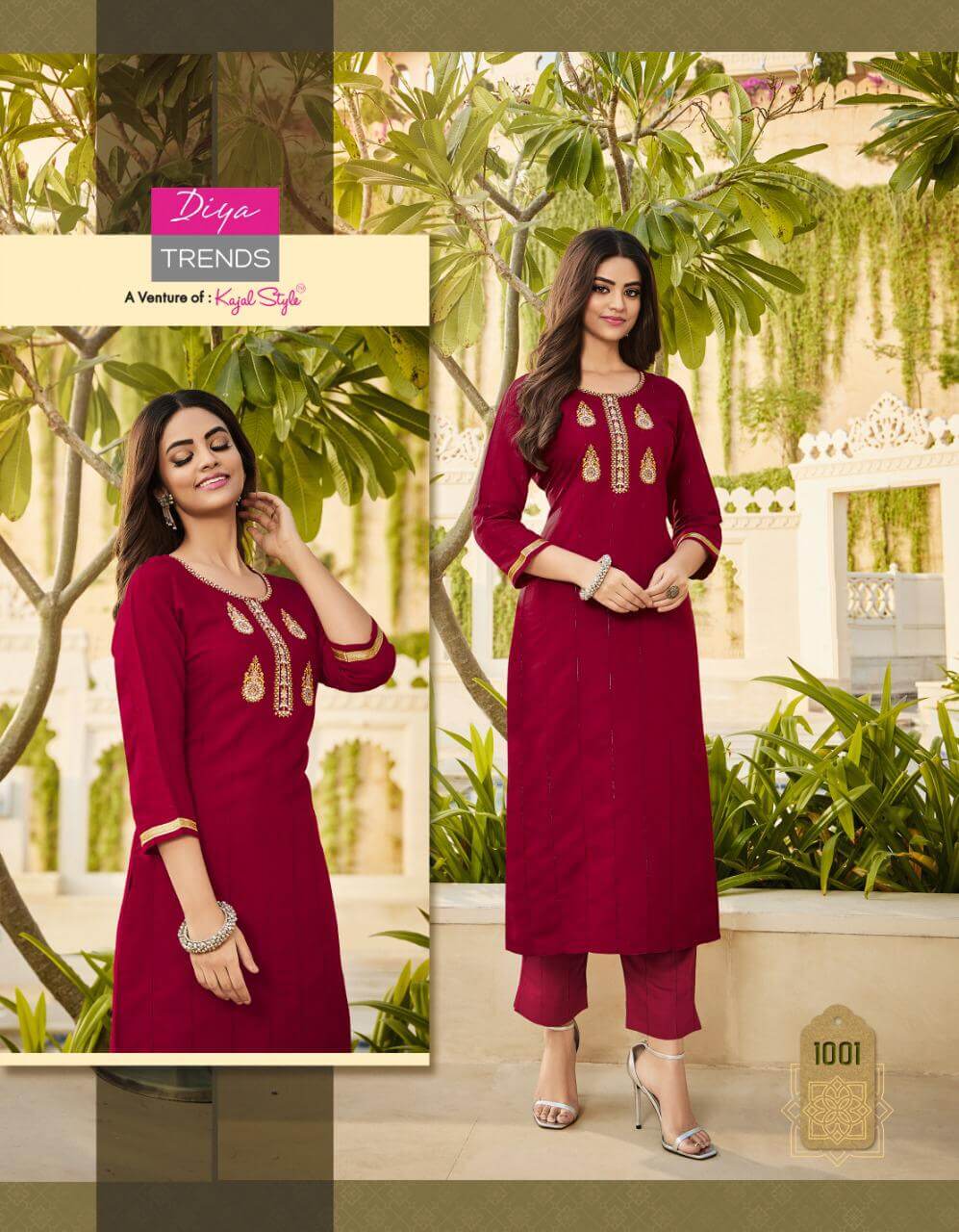 Diya Trends Mintra vol 1 Plus Size Kurtis Catalog collection 2