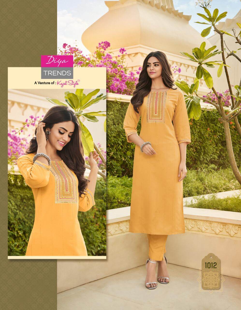 Diya Trends Mintra vol 1 Plus Size Kurtis Catalog collection 12