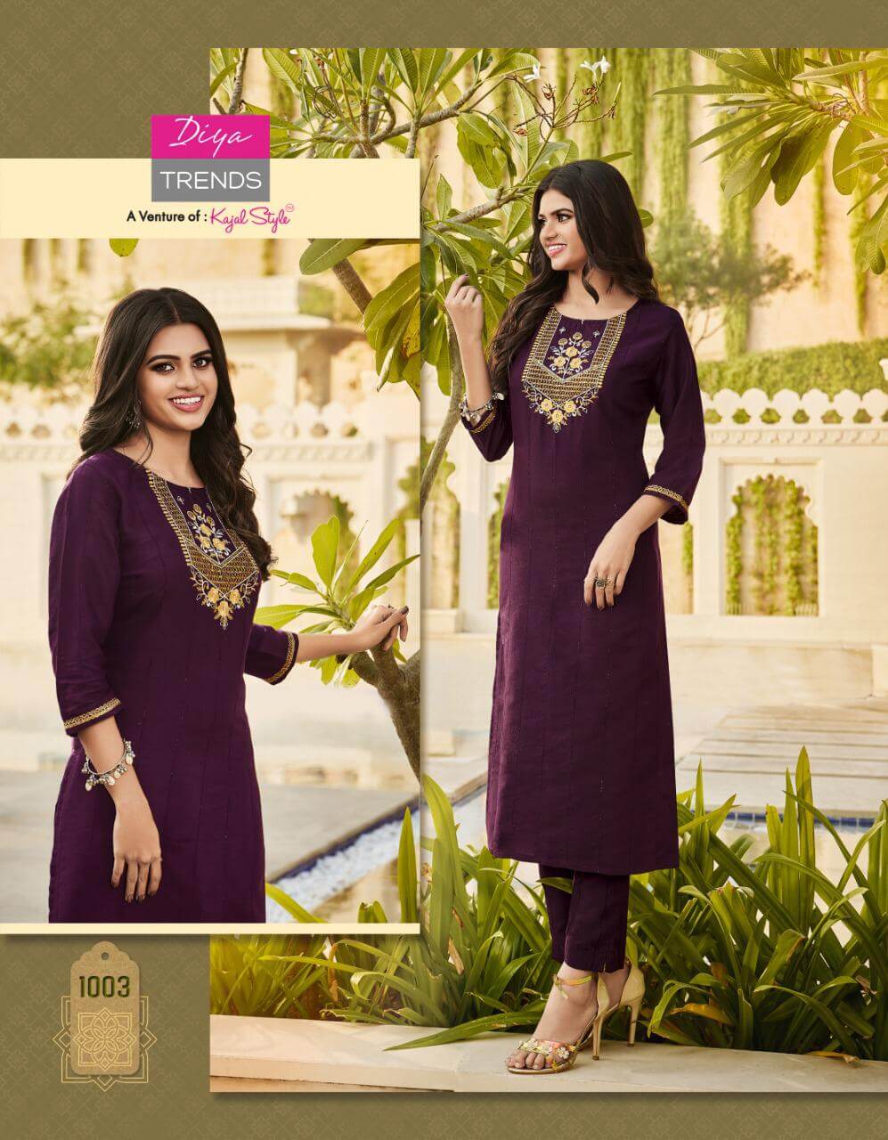 Diya Trends Mintra vol 1 Plus Size Kurtis Catalog collection 10