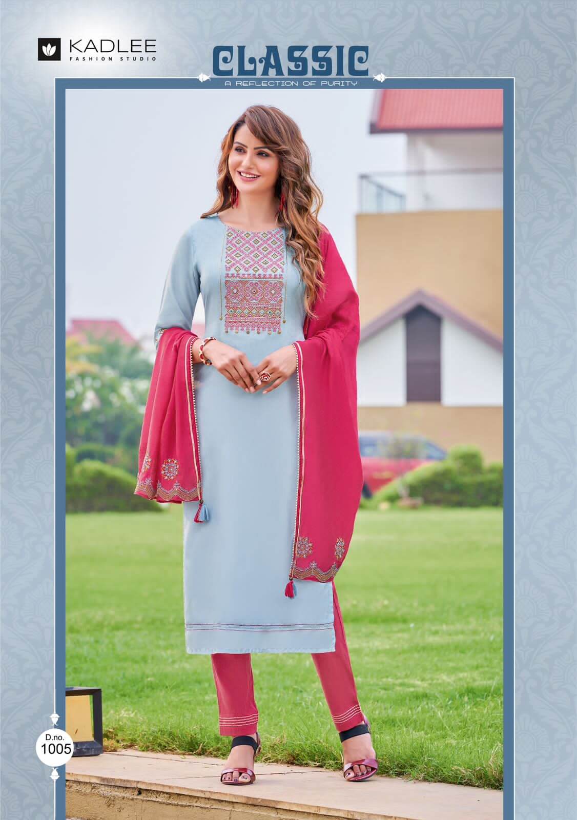 Kadlee Anupma Embroidery Salwar Kameez Catalog collection 2