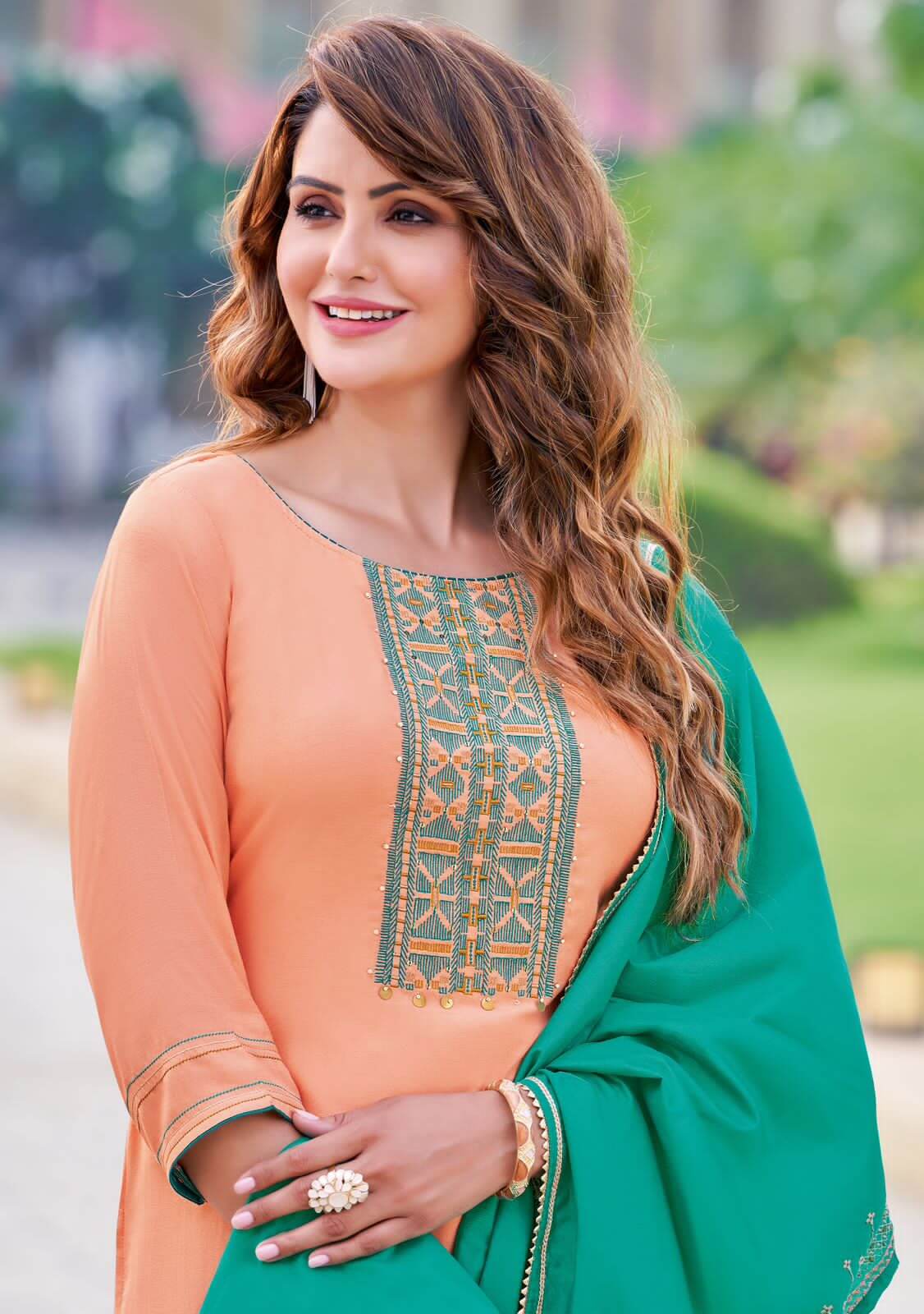 Kadlee Anupma Embroidery Salwar Kameez Catalog collection 9