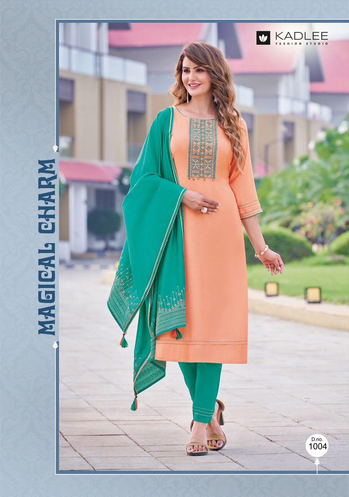 Kadlee Anupma Embroidery Salwar Kameez Catalog collection 6