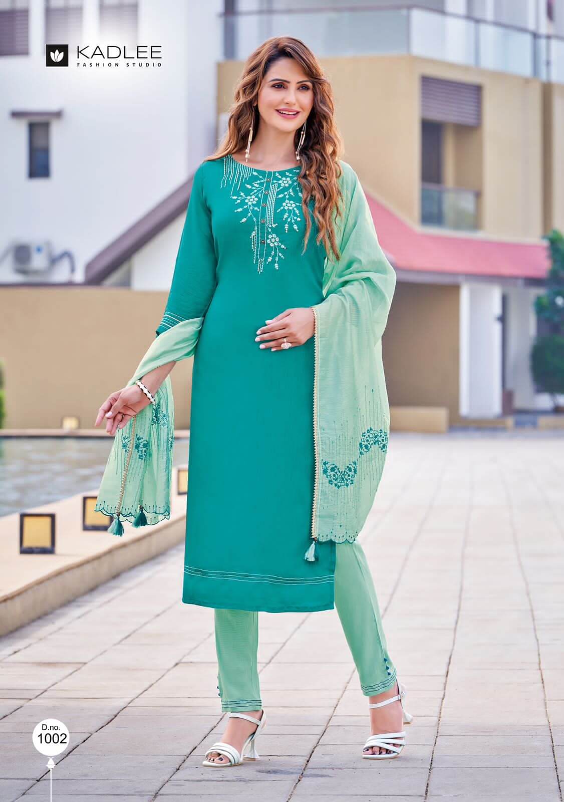 Kadlee Anupma Embroidery Salwar Kameez Catalog collection 1