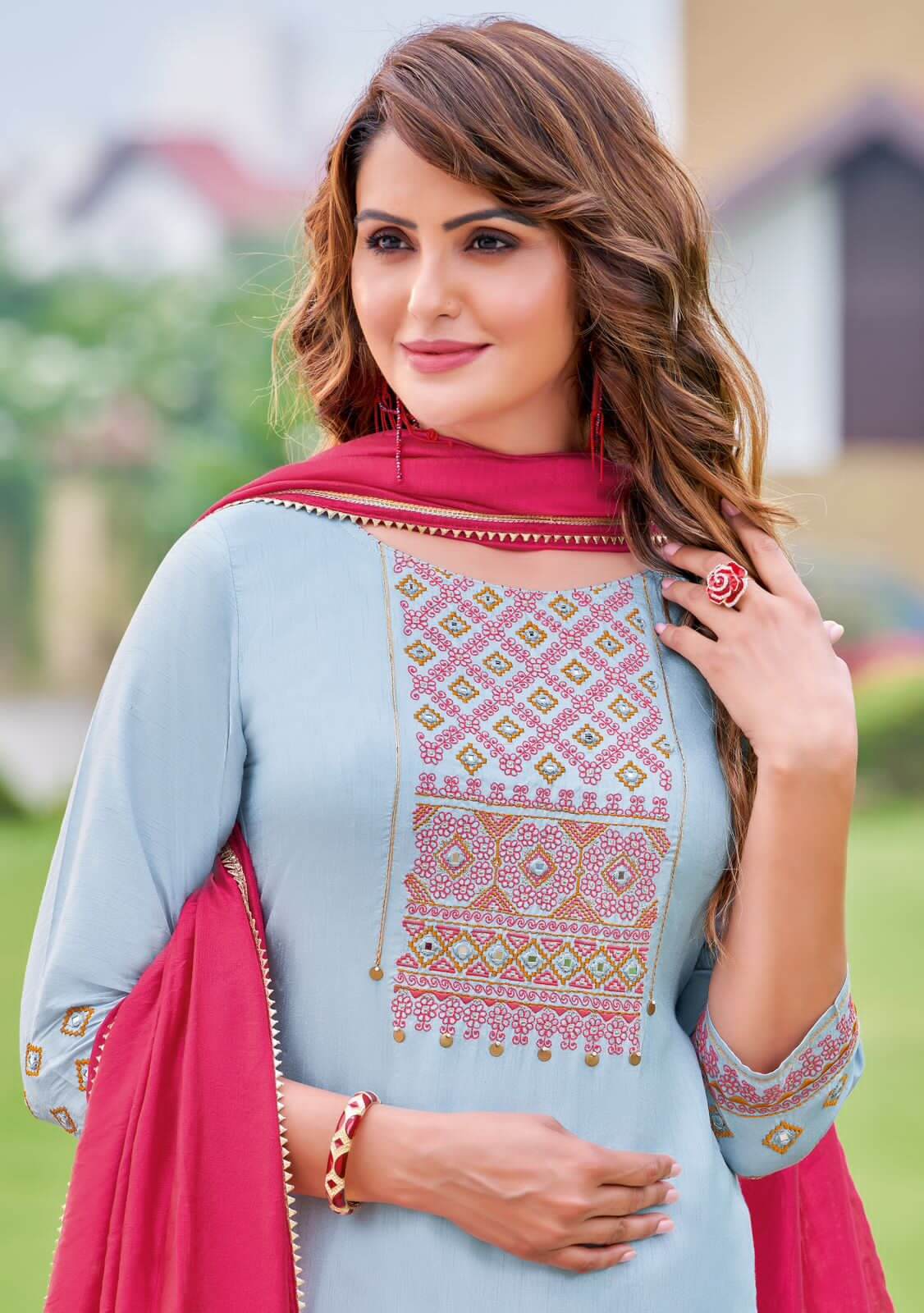 Kadlee Anupma Embroidery Salwar Kameez Catalog collection 8