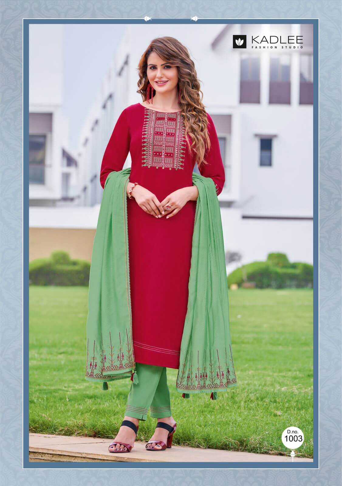 Kadlee Anupma Embroidery Salwar Kameez Catalog collection 3