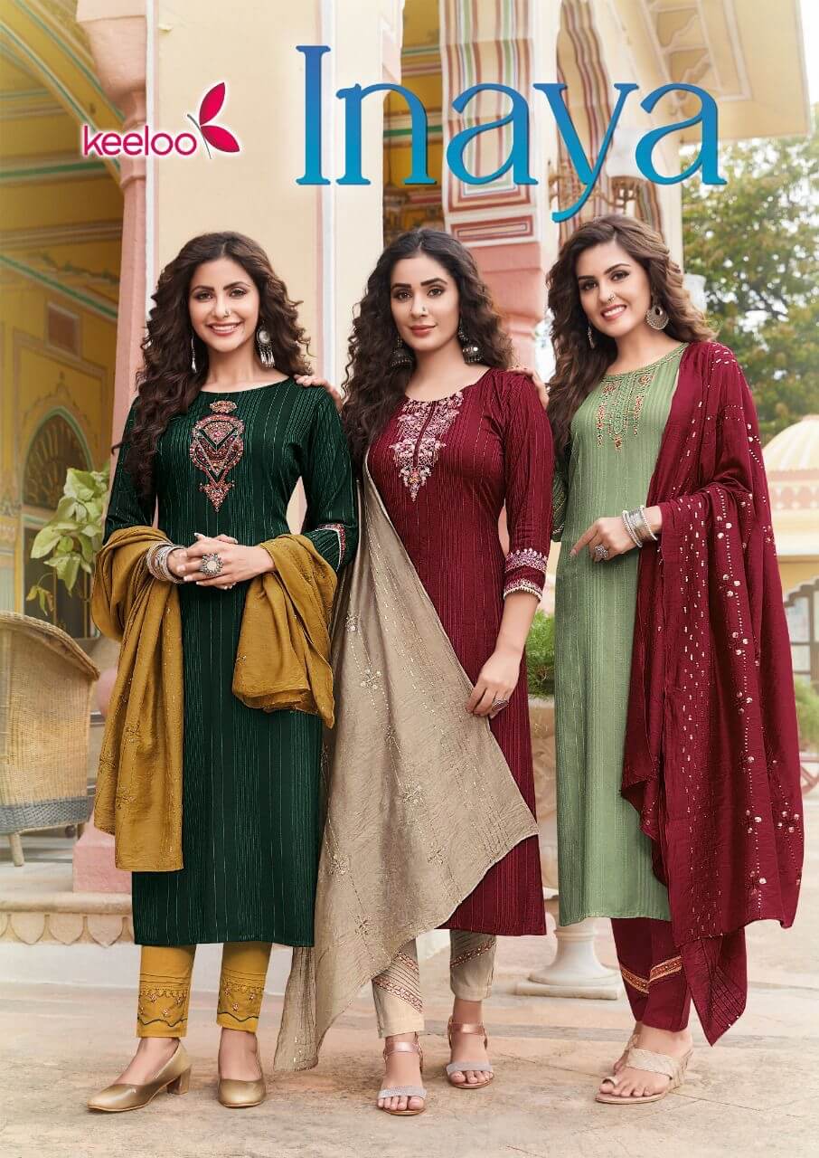 Keeloo Inaya Churidar Salwar Suits Catalog collection 1