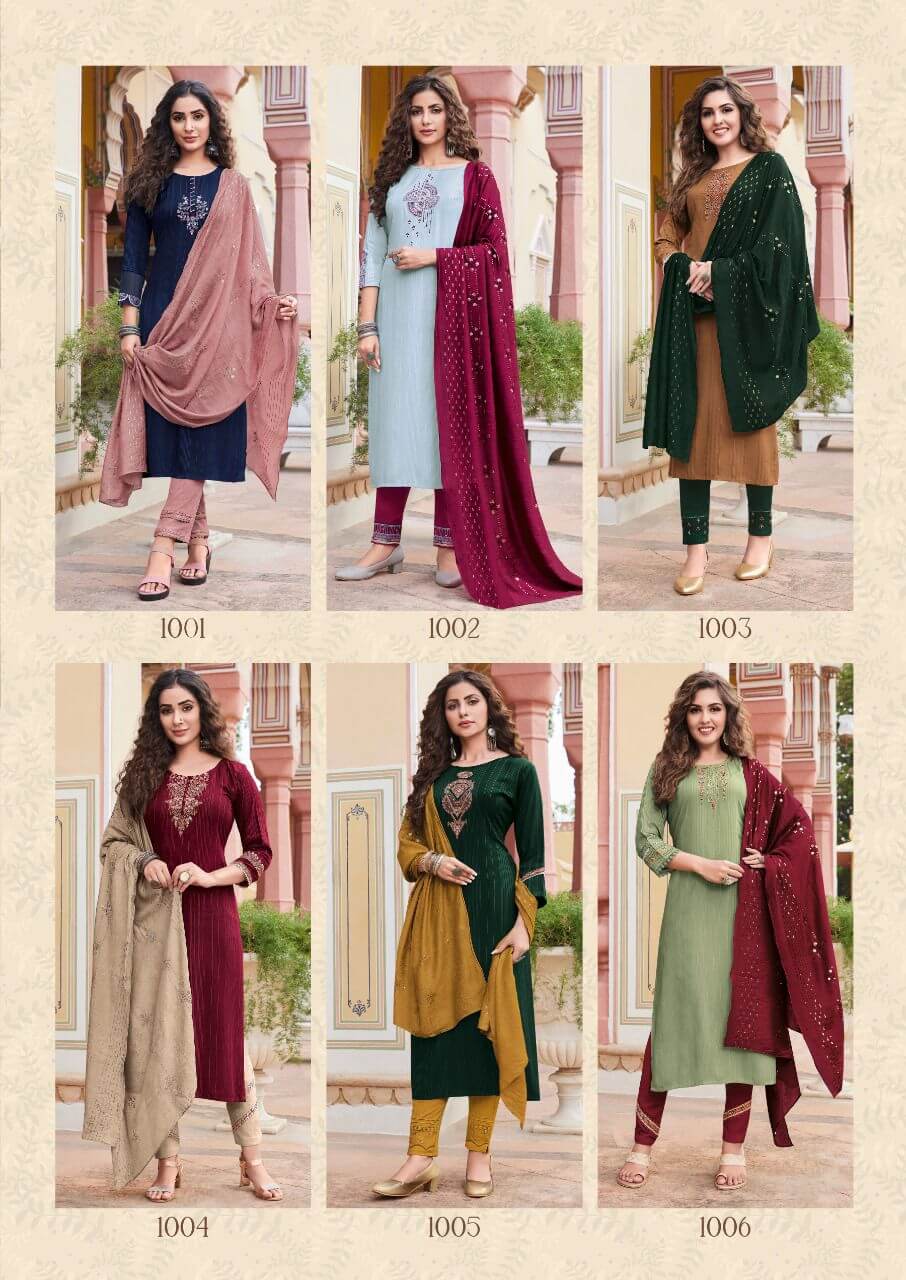 Keeloo Inaya Churidar Salwar Suits Catalog collection 7