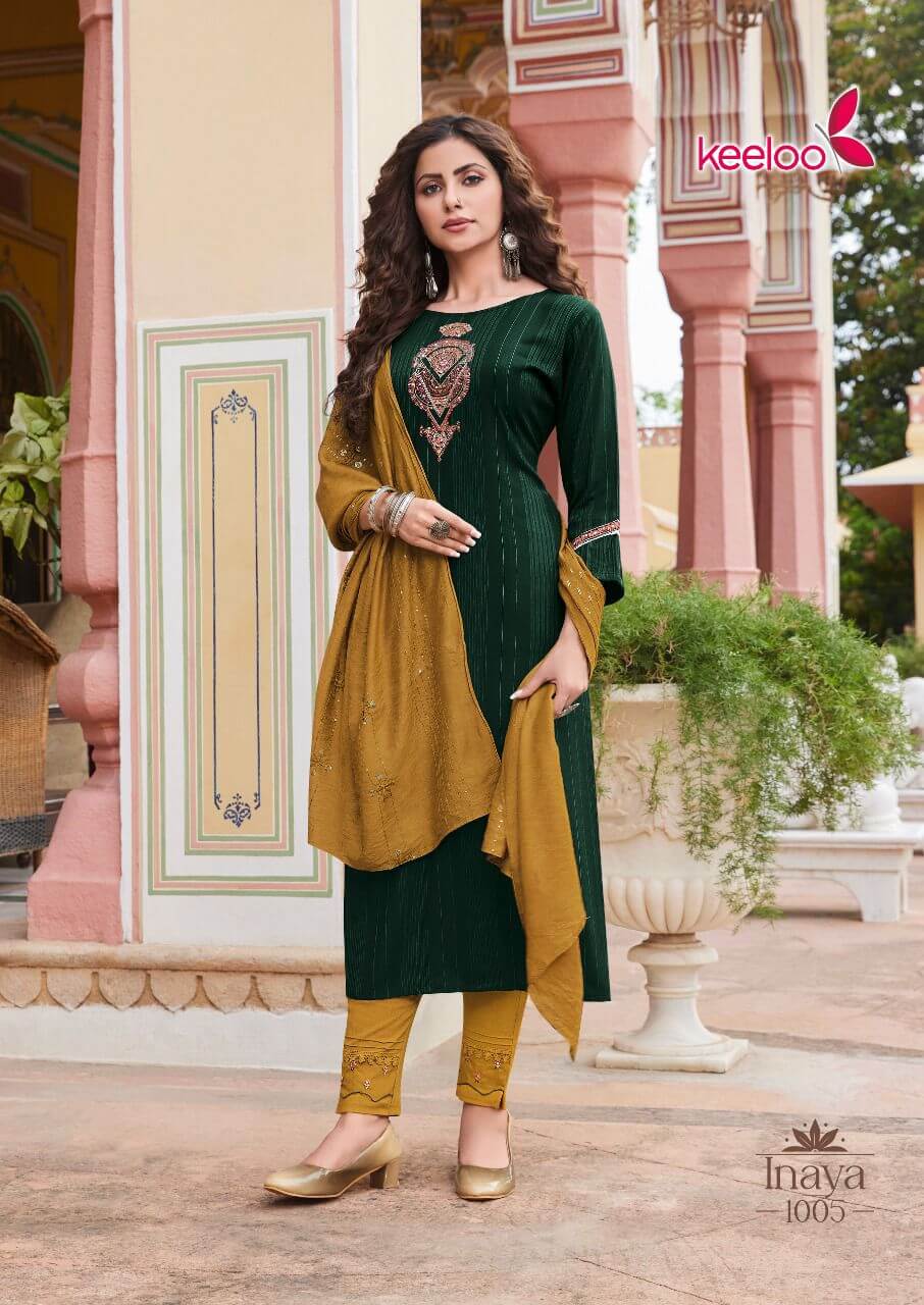 Keeloo Inaya Churidar Salwar Suits Catalog collection 10