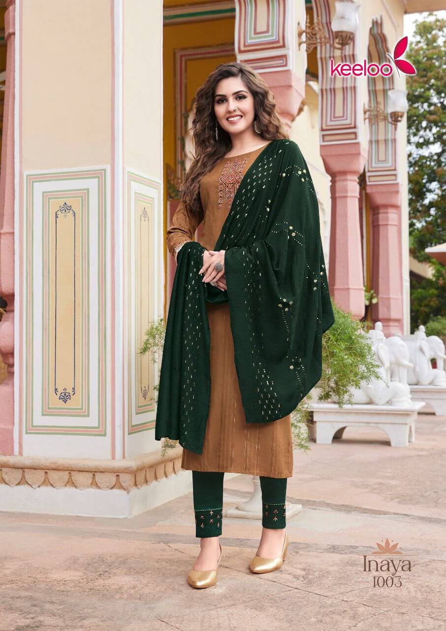 Keeloo Inaya Churidar Salwar Suits Catalog collection 4