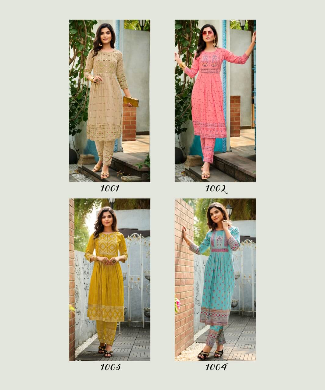 Rangjyot Saarvi vol 1 Kurtis with Bottom Catalog collection 2