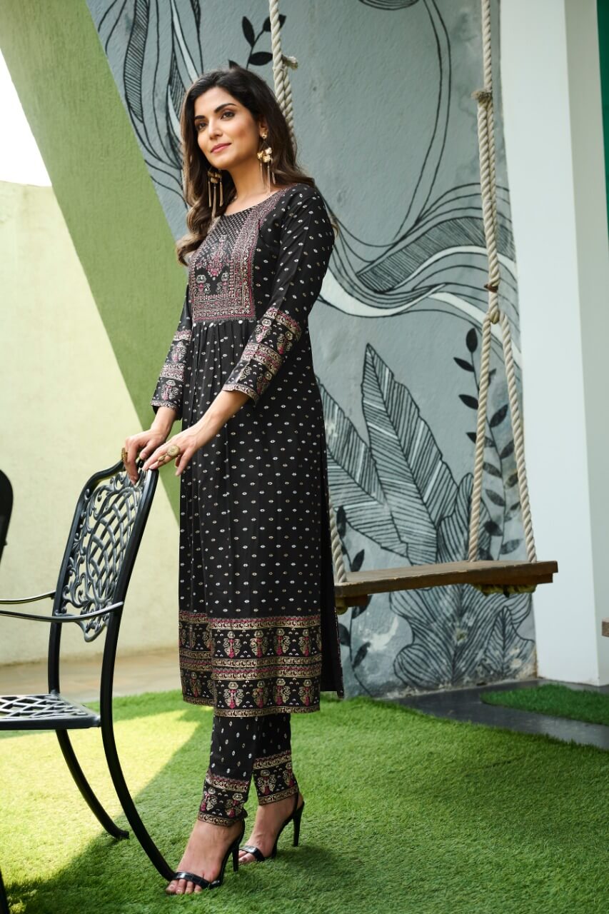 Rangjyot Saarvi vol 1 Kurtis with Bottom Catalog collection 1