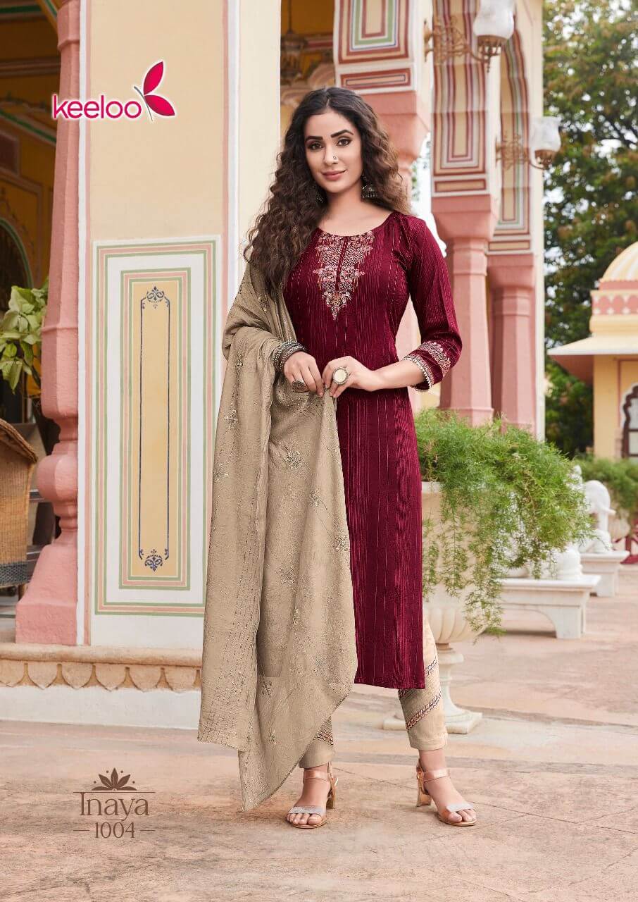 Keeloo Inaya Churidar Salwar Suits Catalog collection 5