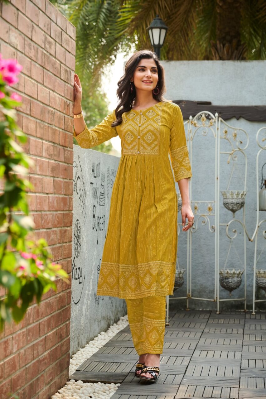 Rangjyot Saarvi vol 1 Kurtis with Bottom Catalog collection 5