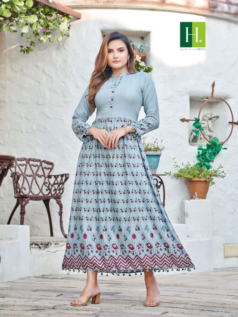 Hirwa Sunidhi Plus Size Kurtis Catalog collection 11