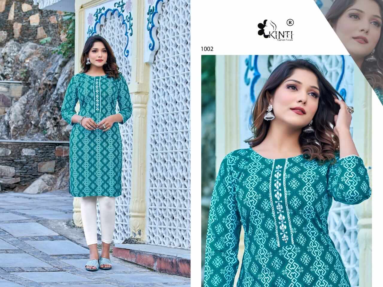 Kinti Batik vol 2 Kurtis Below 300 Catalog collection 10