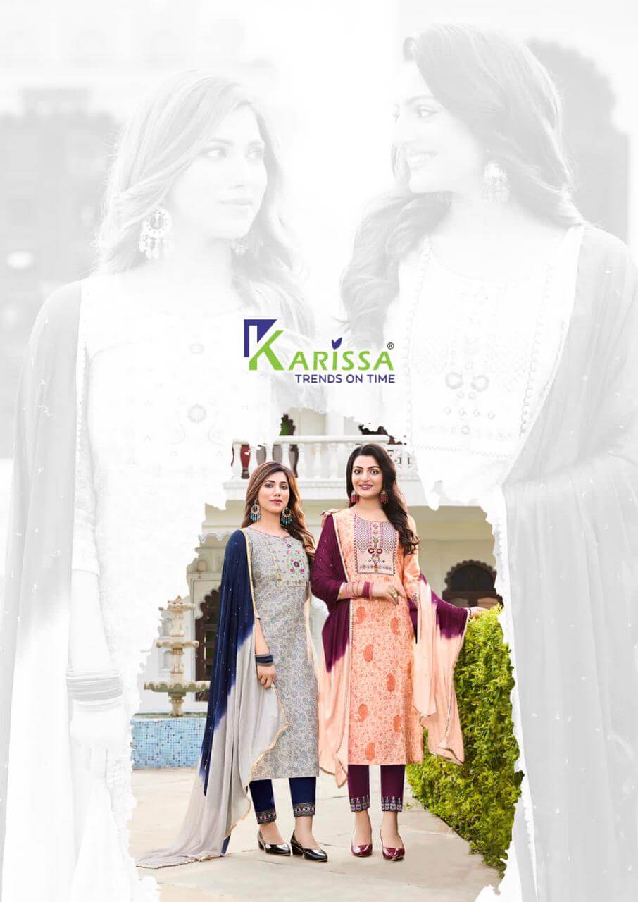 Karissa Siya vol 4 Printed Salwar Kameez Catalog collection 6