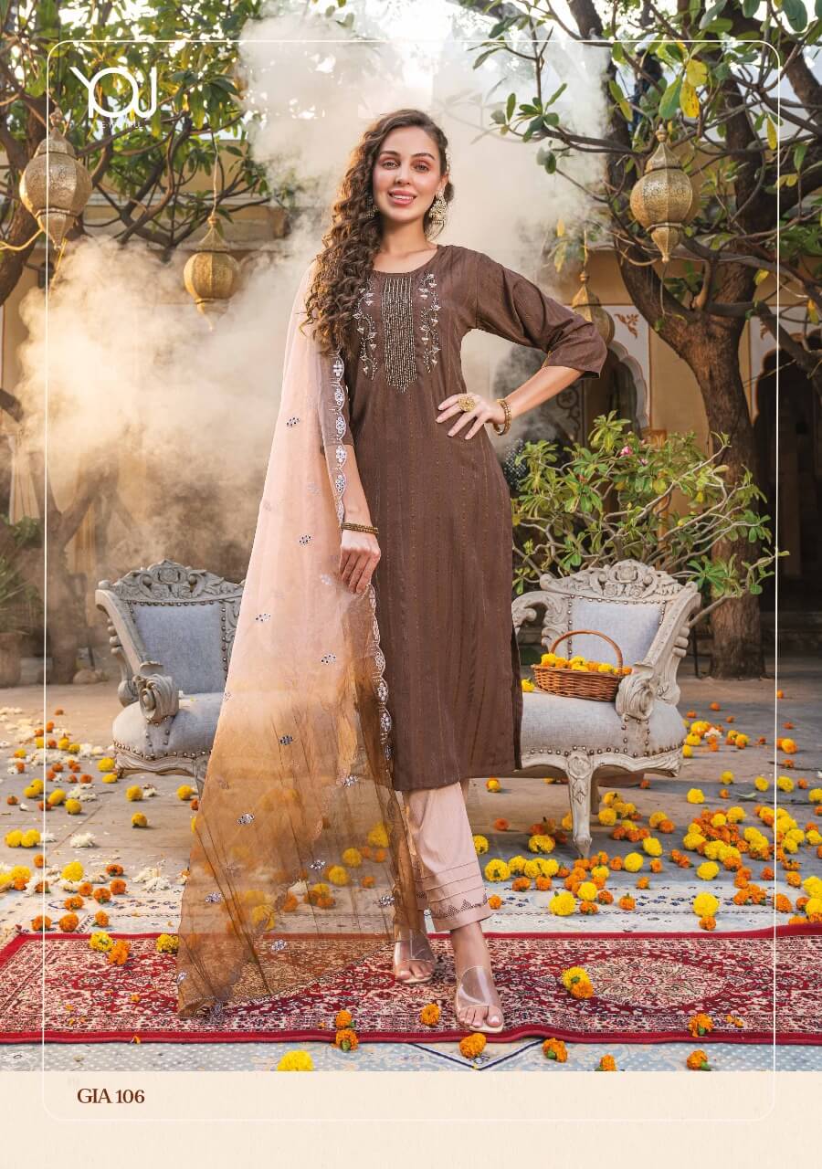 Wanna Gia Embroidery Salwar Kameez Catalog collection 4