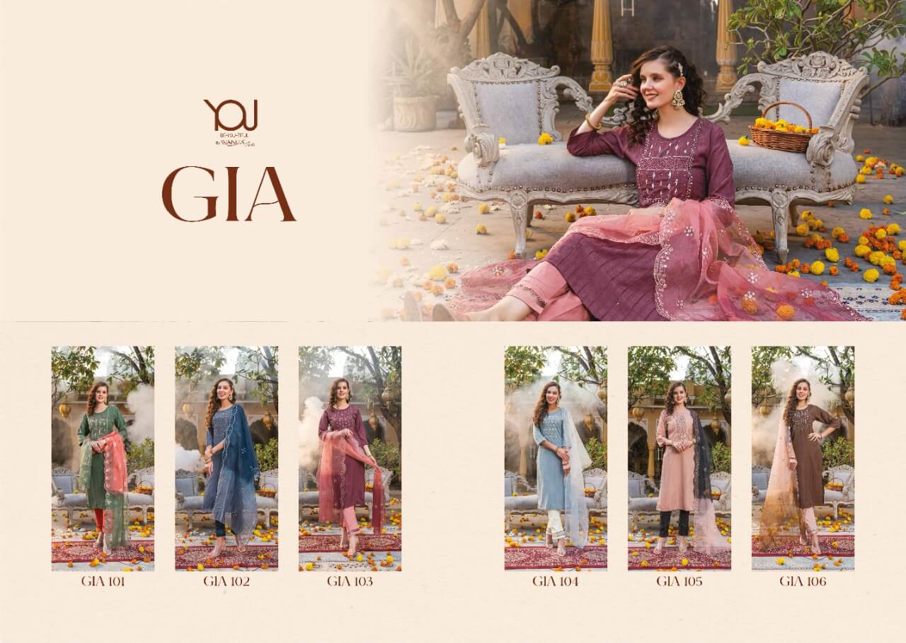 Wanna Gia Embroidery Salwar Kameez Catalog collection 8