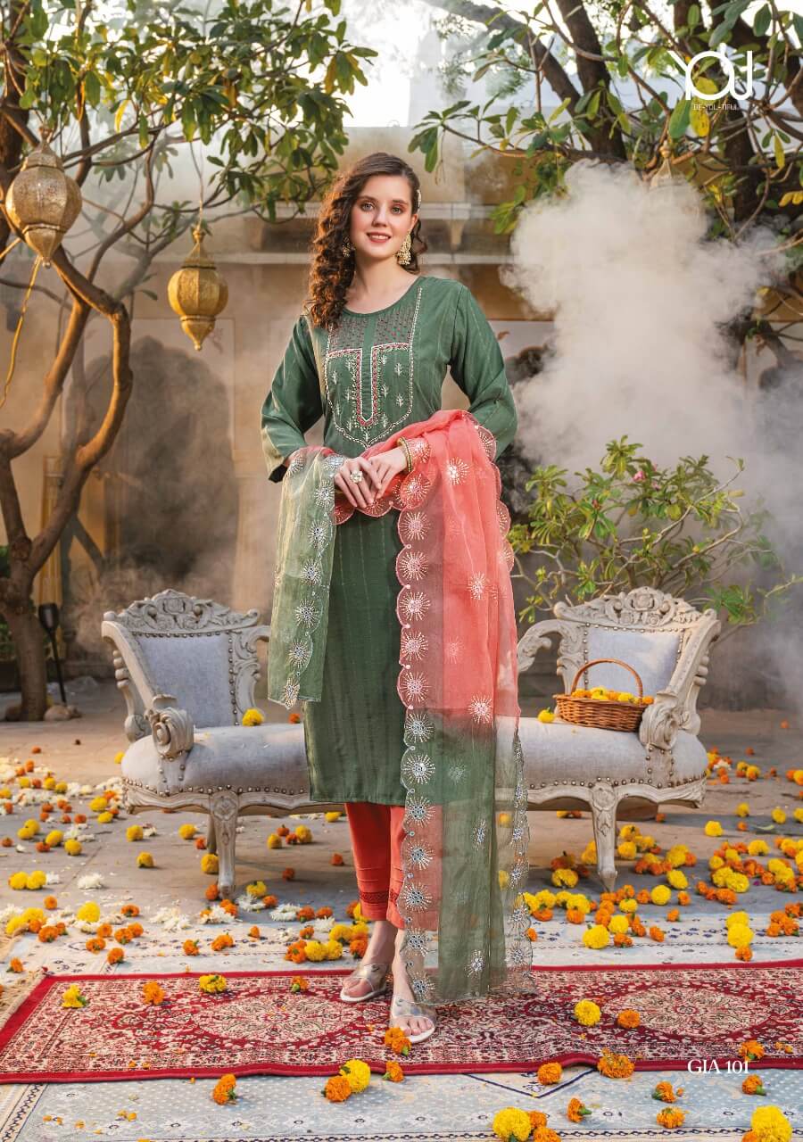 Wanna Gia Embroidery Salwar Kameez Catalog collection 3