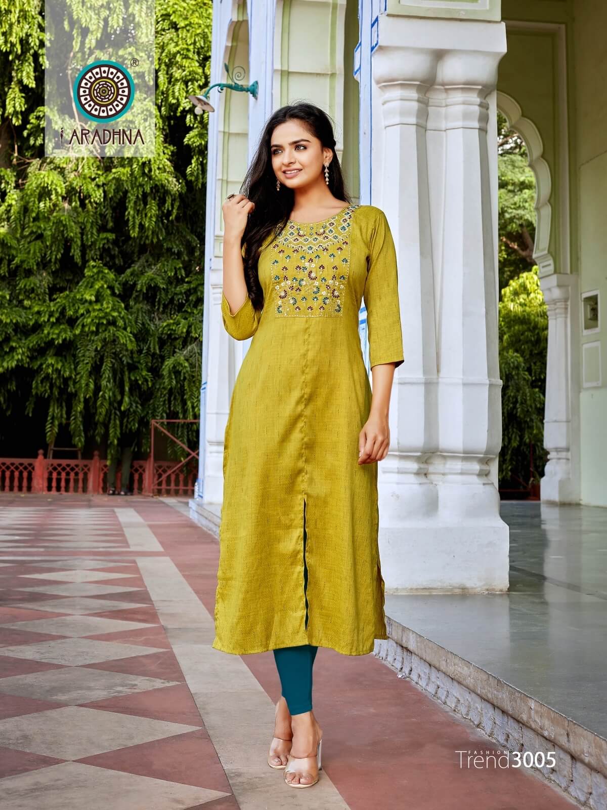 Aradhna Fashion Trend vol 3 Rayon Kurti Catalog collection 6